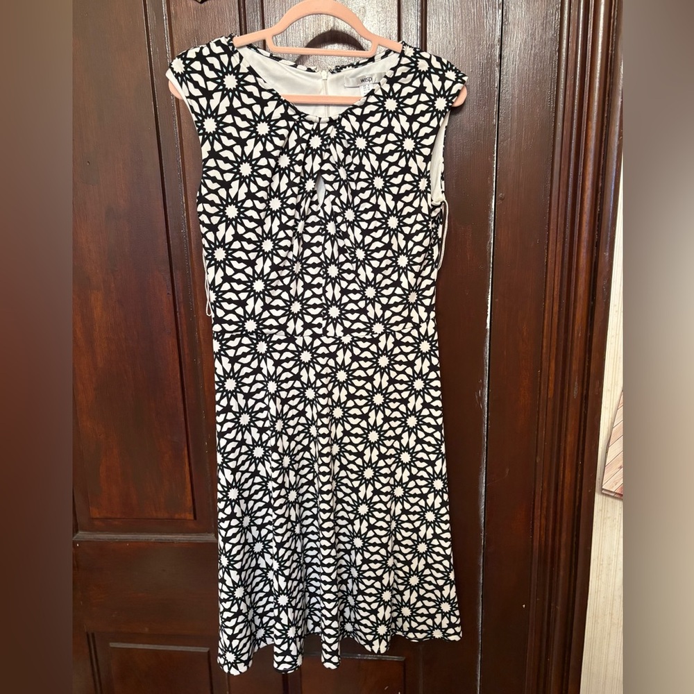 Geometric Pattern Wisp Dress